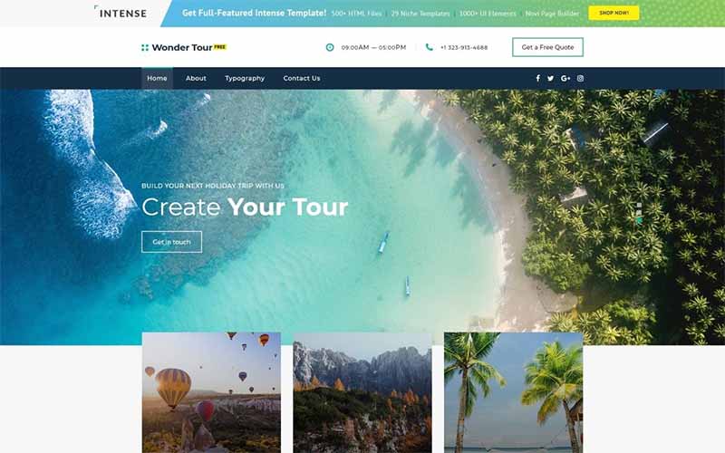 Download Template Website Travel Gratis Terbaik 2024