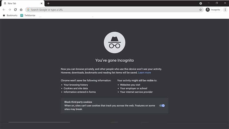 Bagaimana Cara Mode Incognito di Chrome?